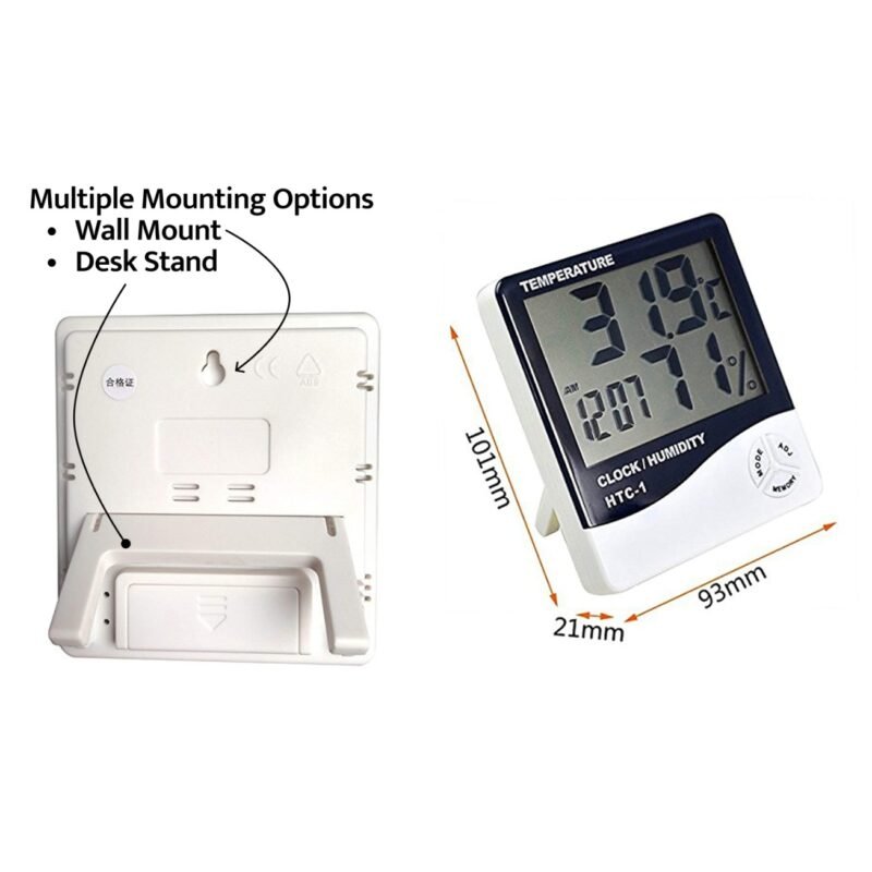 Multi-function Temperature, Humidity, Clock - Image 2