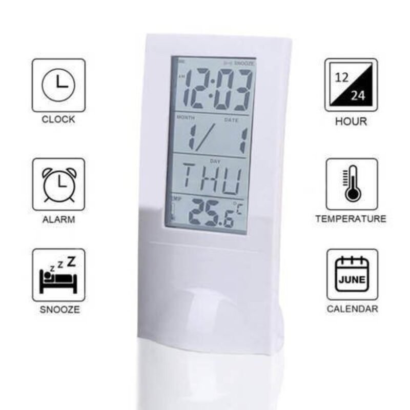 Sleek see-through Table Clock - Image 2