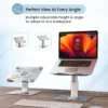Portronics Twister Metal Laptop Stand - Image 6