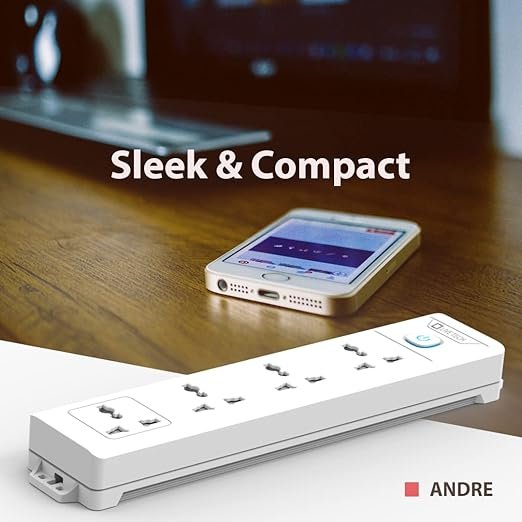 Live Tech Andre Wc01 4 Socket Surge Protecto - Image 4