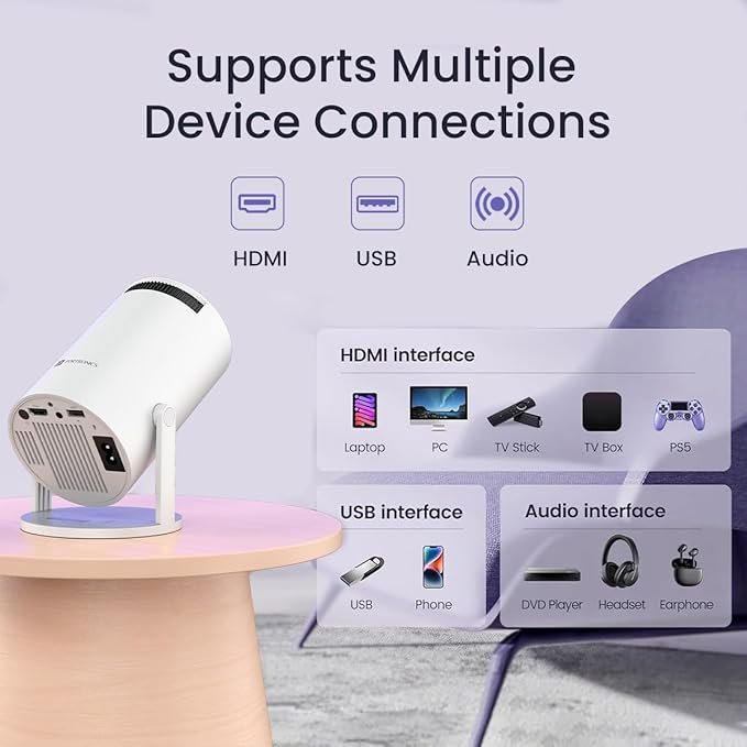 Portronics Beem 440 Smart LED Projector - Image 4