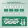 Portronics Bubble Square Wireless Keyboard - Image 2