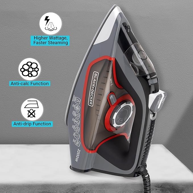 Black+Decker Steam Iron - Image 4