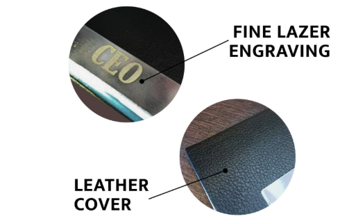 Premium Leather Black Card Holder - Image 2