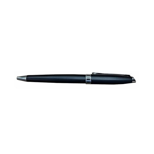 Parker Fusion Matte Black Chrome Trim Ballpoint Pen - Image 3
