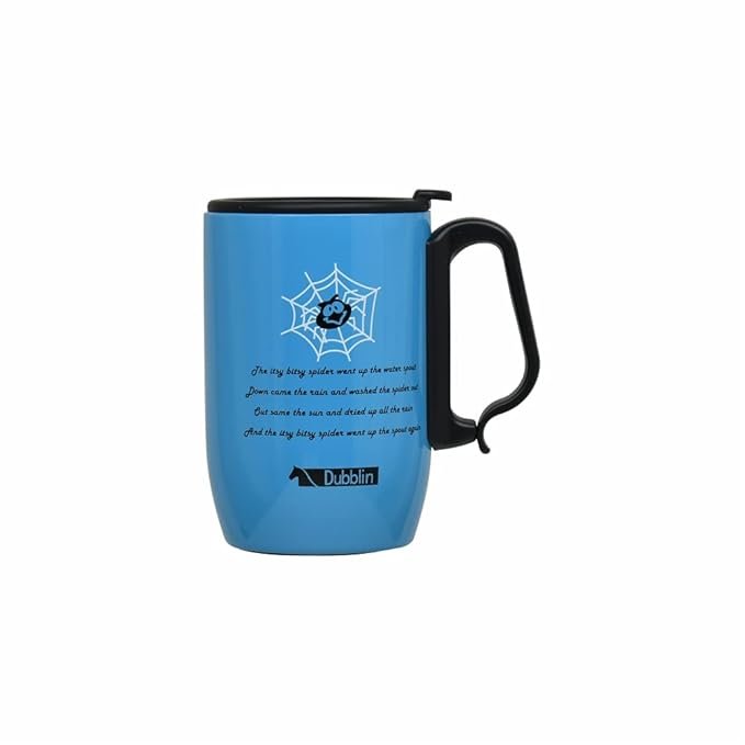 DUBBLIN Milk & Cookies Stainless Steel Unbreakable Milk Tea Coffee Mug