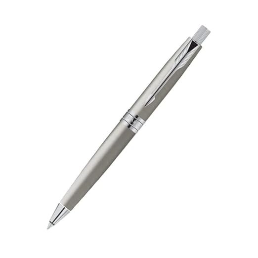 Parker Aster Brushed Metal |Chrome Trim |Ball Pen