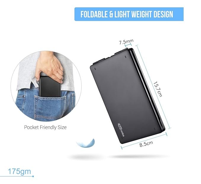 Portronics Chicklet Foldable - Image 3