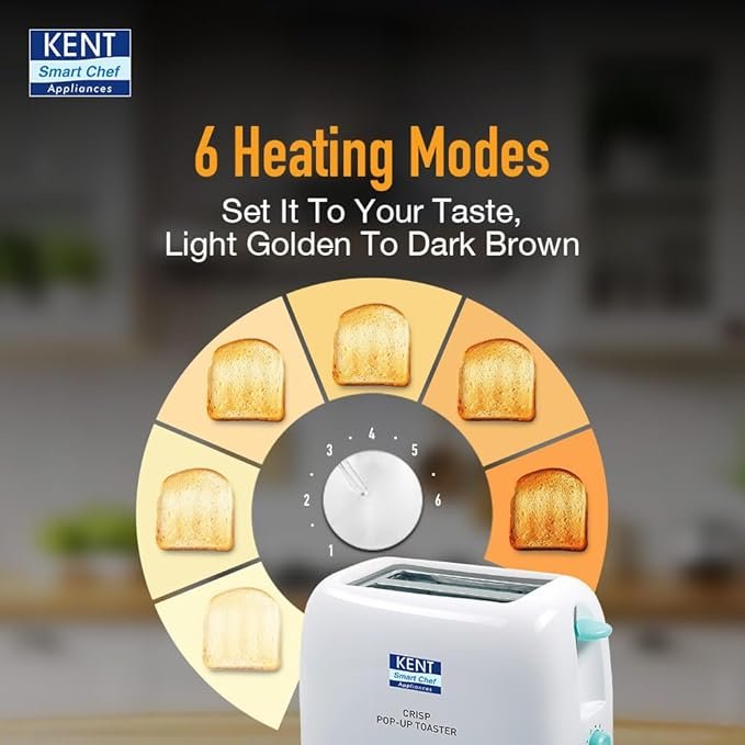 Kent 16105 Crisp Pop Up Toaster 750 Watts - Image 2