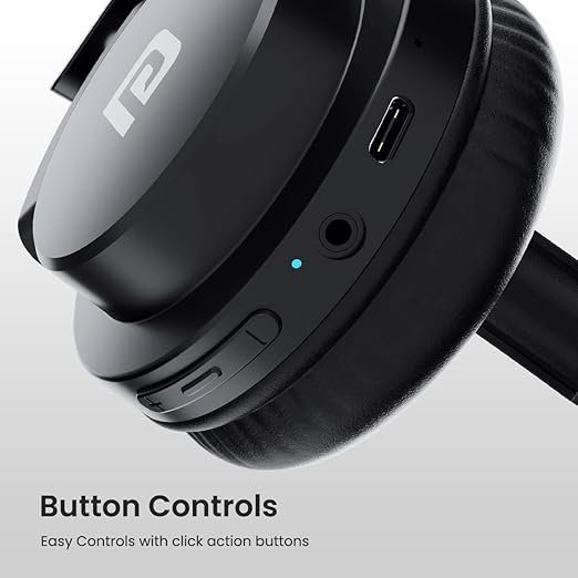 Portronics Muffs M2 Bluetooth Headphones - Image 2
