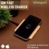 Wangari Pine 15W Bamboo Wireless Charger - Image 3
