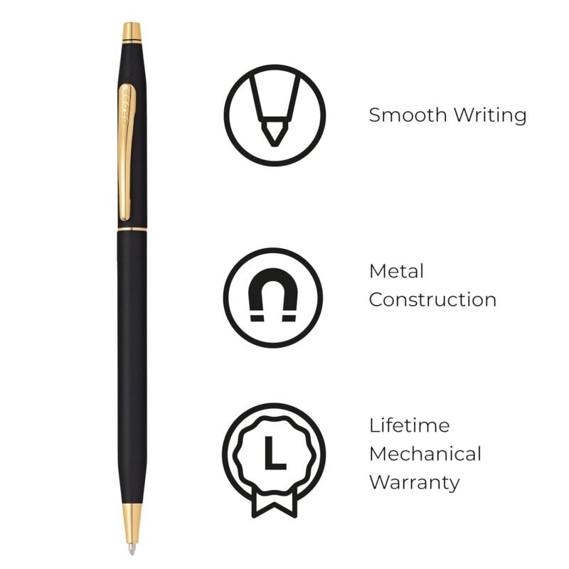 Cross Classic Century Ballpoint Pen (Classic Black) 2502 - Image 2