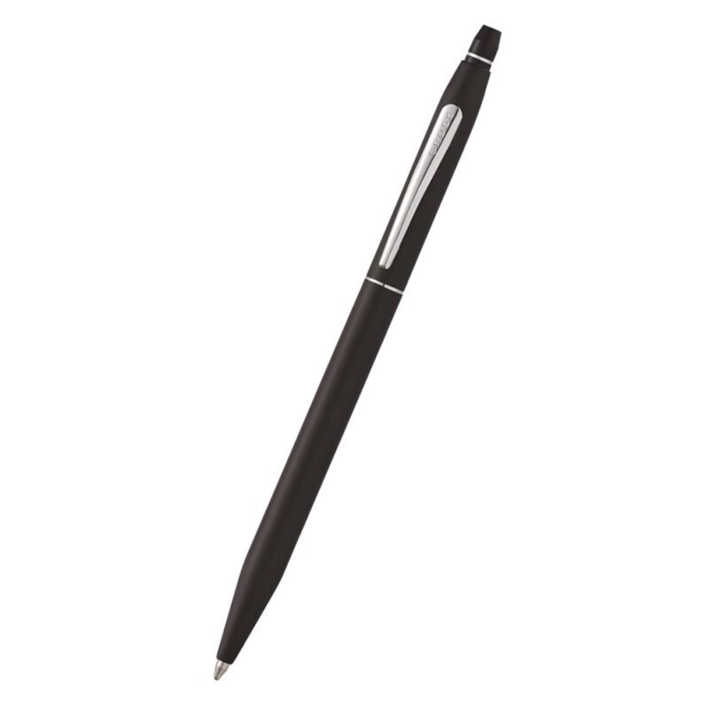 Cross Click Classic Black Ballpoint Pen with Bonus Slim Gel Refill (AT0622S-102)