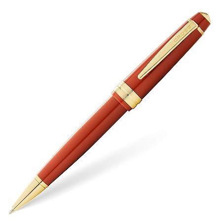 Cross Bailey Light Polished Amber Resin and Gold Tone Ballpoint Pen AT0742-13