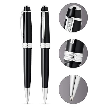 Cross Bailey Light Glossy Black Resin Ballpoint Pen - Image 3