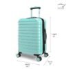 iFLY Fibertech Checked ABS/PC Lightweight Fashionable Hardside Trolley Bag - Image 4