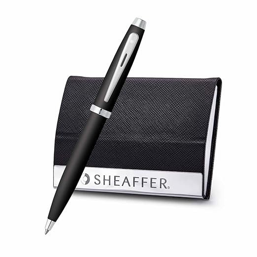 Sheaffer 9317 Ballpoint Pen With Business Card Holder - Image 4
