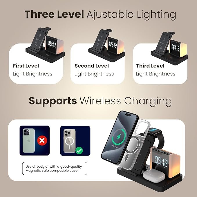 Portronics HexaCharge 6in1 15W Fast Magnetic Wireless Charging - Image 3