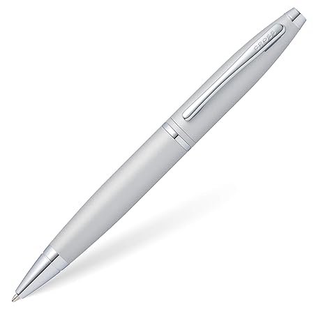 Cross Calais Satin Chrome Ballpoint Pen in Gift Box (AT0112-16)