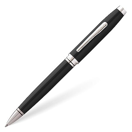 Cross AT0662-6 Coventry Ballpoint Pen Black with Chrome Trims