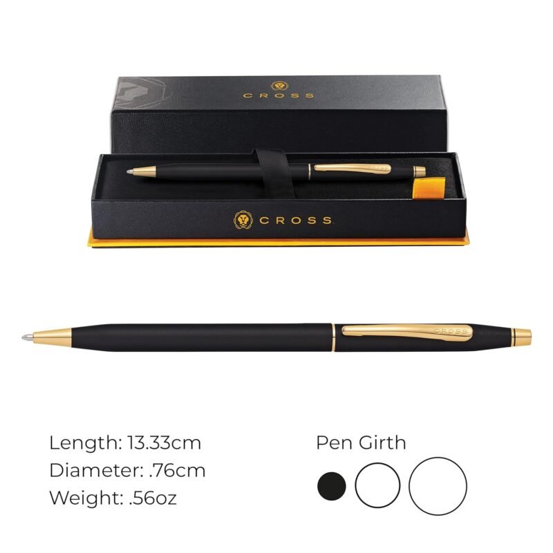 Cross Classic Century Ballpoint Pen (Classic Black) 2502 - Image 4