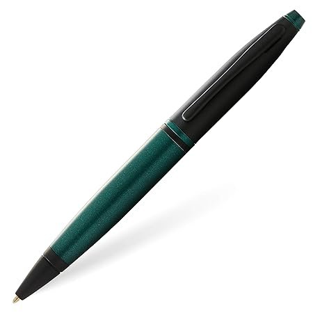 Cross Calais Matte Green Black Lacquer Ballpoint Pen AT0112-25