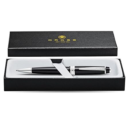 Cross Bailey Light Glossy Black Resin Ballpoint Pen - Image 2