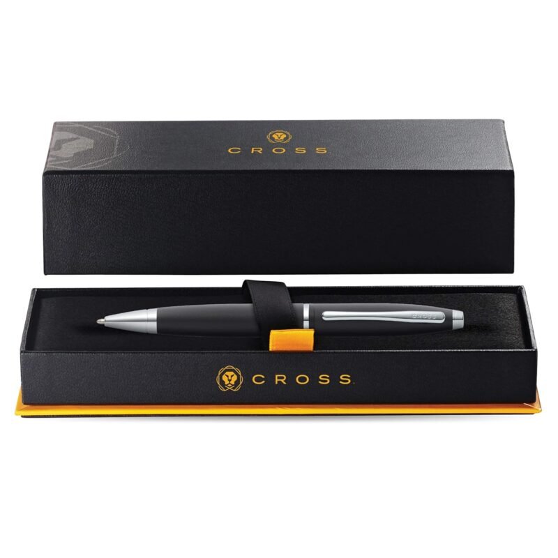 Cross Calais Matte Black Ballpoint Pen in Gift Box (AT0112-14) - Image 2