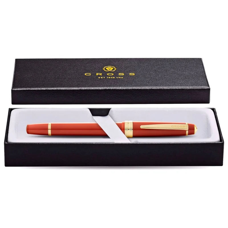 Cross Bailey Light Amber GT Roller Ball Pen AT0745-13 - Image 2