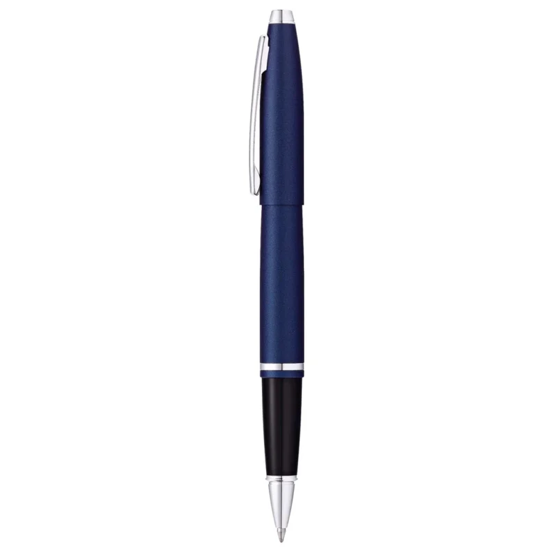 Cross Calais Matte Metallic Midnight Blue CT Roller Ball Pen AT0115-18 - Image 2