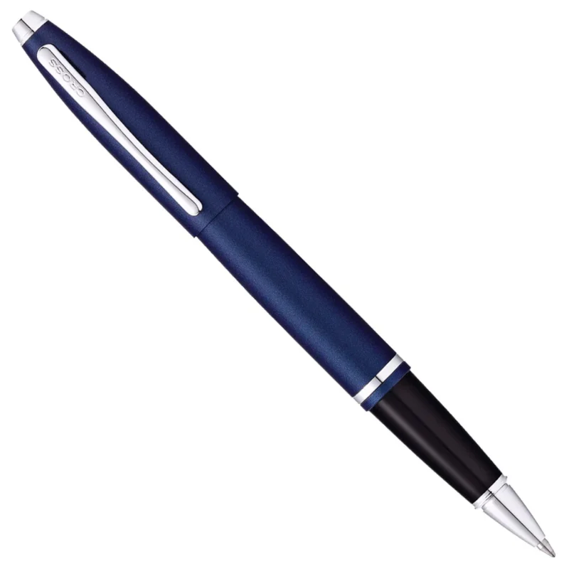 Cross Calais Matte Metallic Midnight Blue CT Roller Ball Pen AT0115-18
