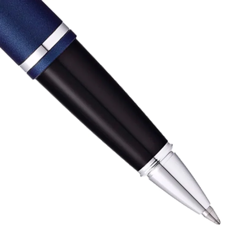 Cross Calais Matte Metallic Midnight Blue CT Roller Ball Pen AT0115-18 - Image 3