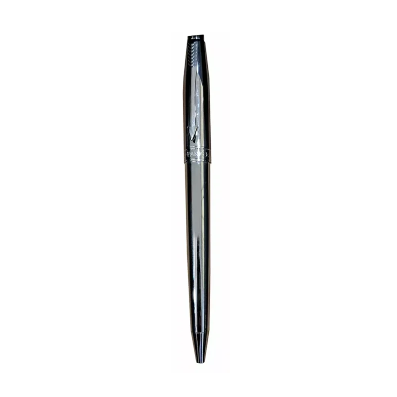 Parker FUSION Chrome Plated Shiny Chrome CT Ball Pen (Blue) - Image 3