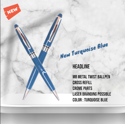 MB Metal Twist Ballpen Cross Refill - Image 2