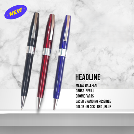 Metal Ballpen Poly Jotter Refill - Image 2