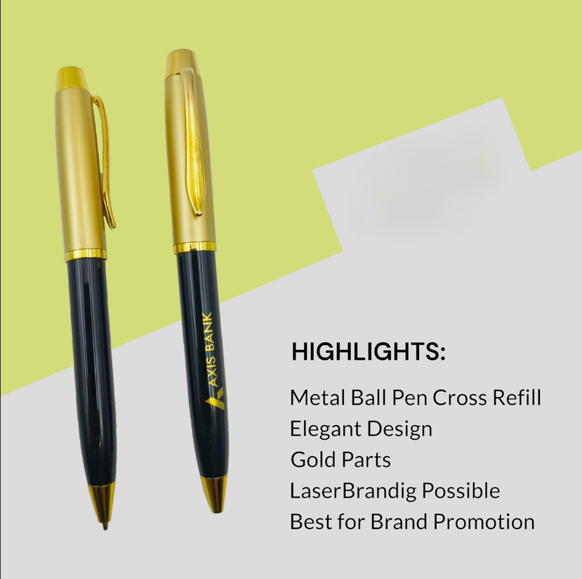 Metal ballpoint pen Cross refill - Image 2