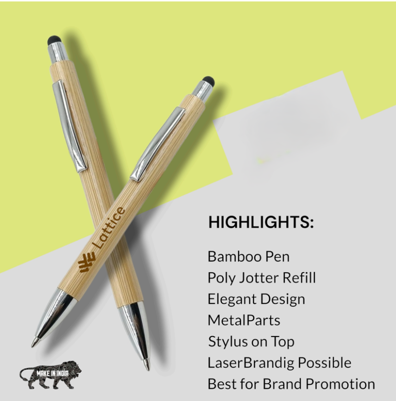 Bamboo Pen Poly Jotter Refill - Image 2