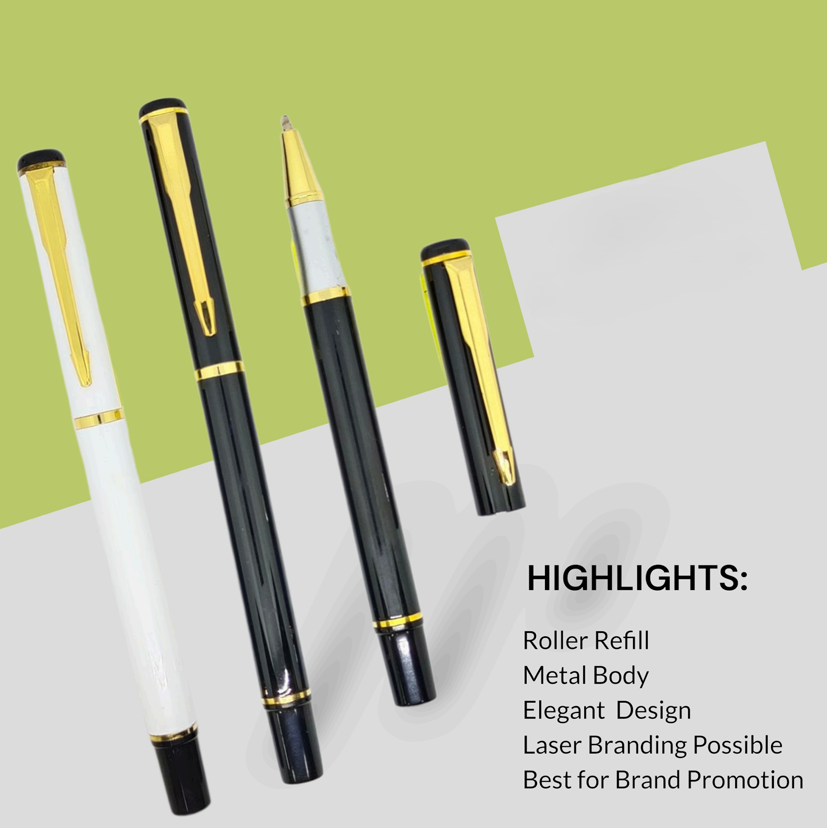 Roller Refill with a metal body Pen - Image 2