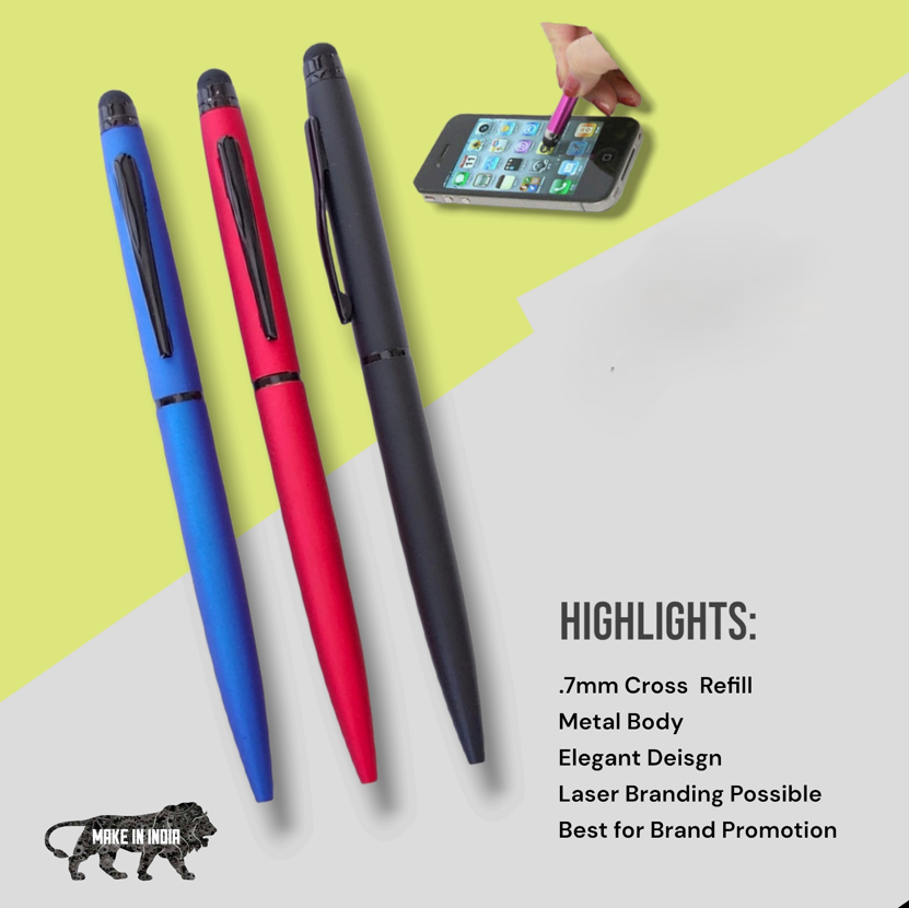 7mm Cross Refill Metal body Pen - Image 2