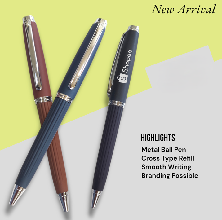 Metal Body Pen Cross Type Refill - Image 2