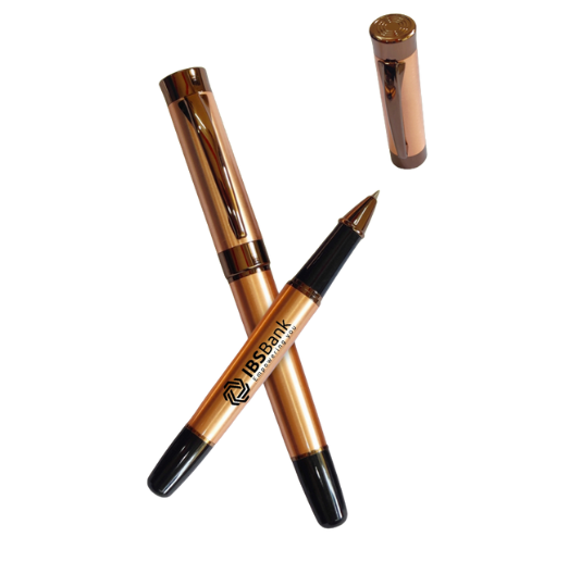 German roller refill copper body pen