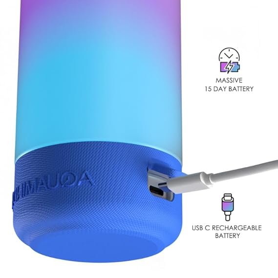 Aquaminder Water Bottle for Office Drink Reminder Smart Sipper Bottle - Image 2