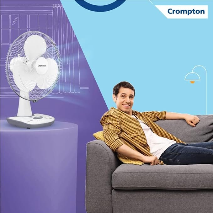 Crompton Wave Star 400MM High Speed Table Fan - Image 3
