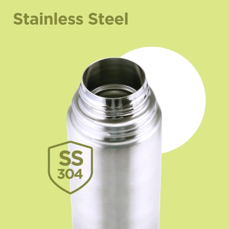 Milton Thermosteel Flip Lid Flask 1000 milliliters, Silver - Image 3