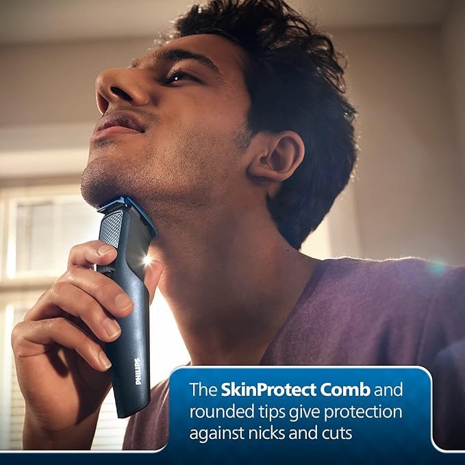Philips Battery Powered SkinProtect Beard Trimmer for Men - Image 3