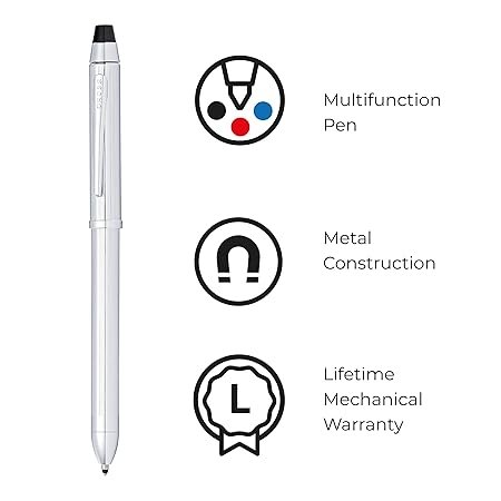 Cross Tech 3 Chrome Ball Pen - Image 4