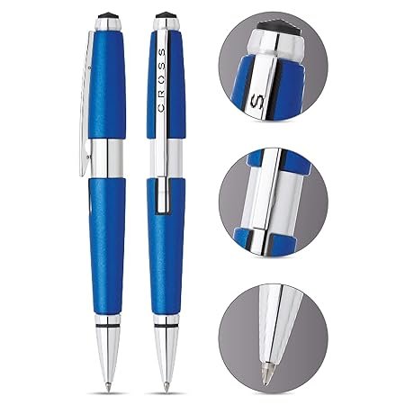 Cross Edge Roller Ball Pen, Nitro Blue - Image 3