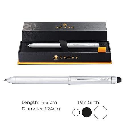 Cross Tech 3 Chrome Ball Pen - Image 2