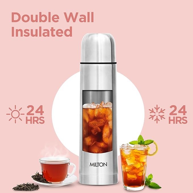 Milton Flip Lid 500 Thermosteel Vacuum Insulated Double Walled Flask - Image 4