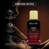 Bella Vita Luxury Men Oud Dark Eau De Parfum Intense Liquid Perfume With Grapefruit - Image 3